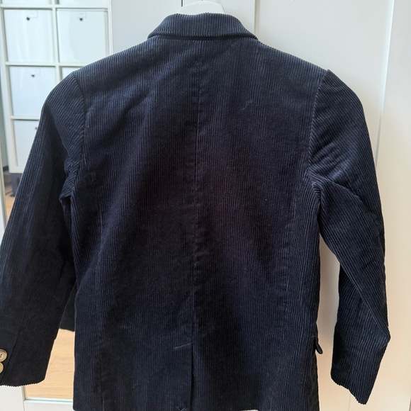 LIKE NEW BOYS SIZE 7/8 SMALL/MEDIUM CORDUROY - NAVY - Picture 4 of 4